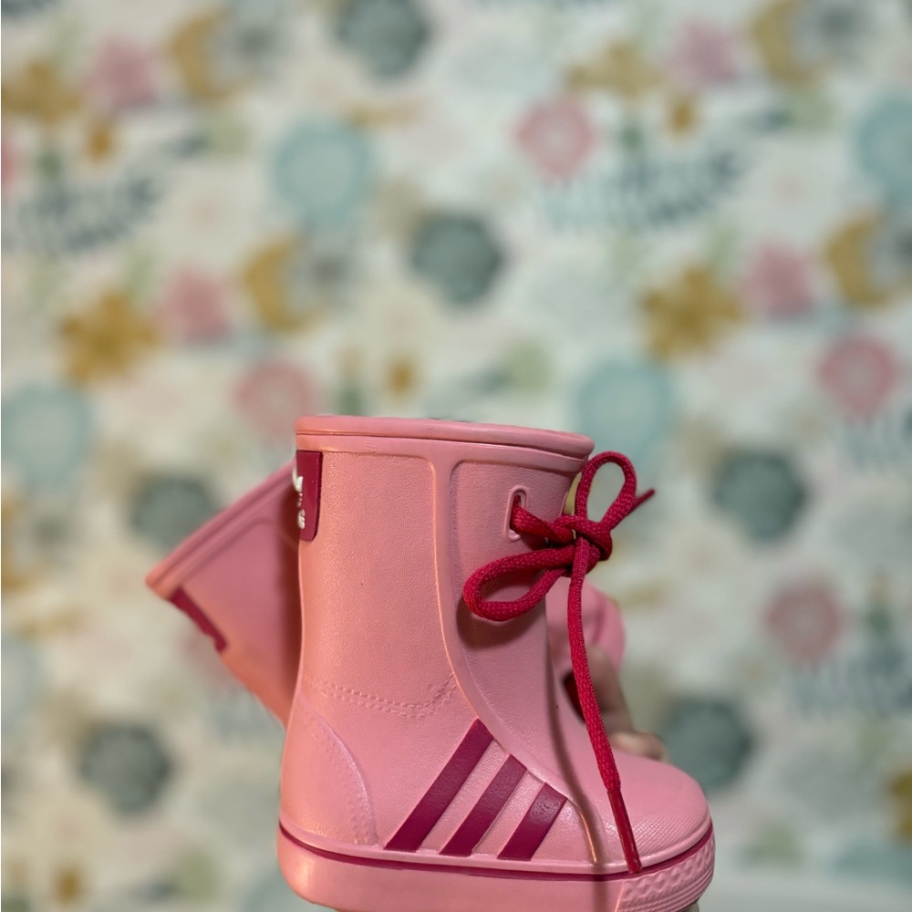 Baby rain Adidas Pink Boots